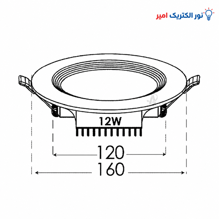 پنل 12 وات پارس شعاع توس مدل سولاریس